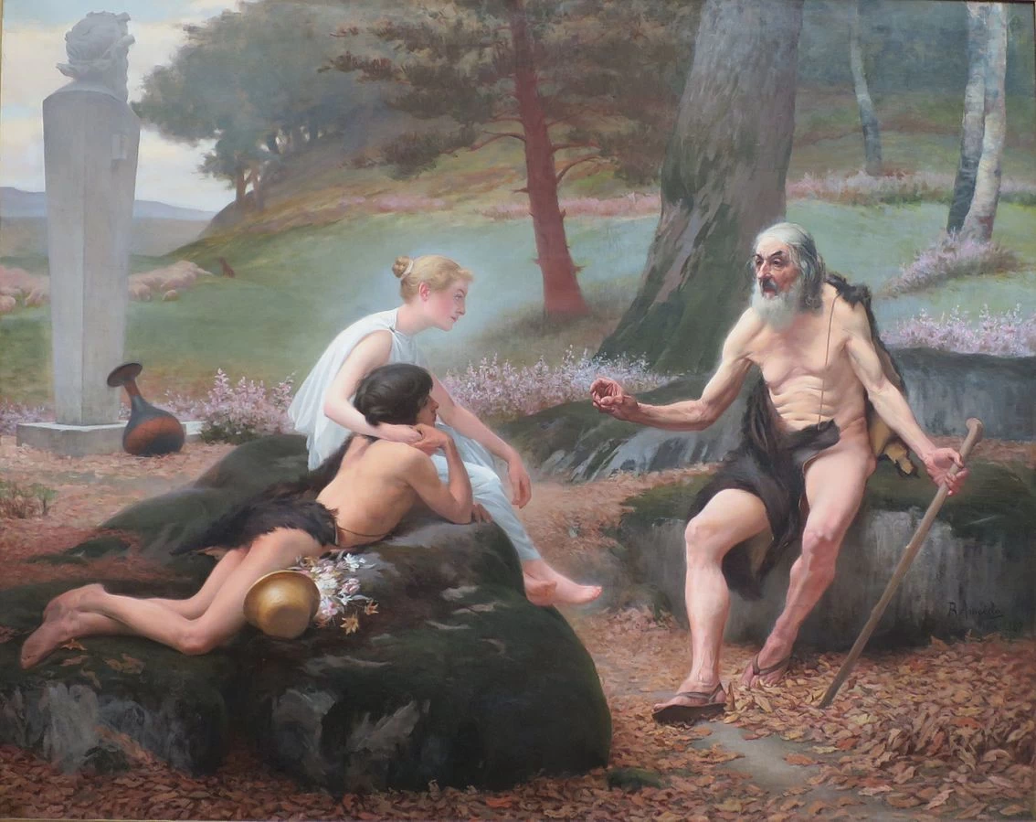 La narrazione di Filectas, 1887 - Museo Nazionale di Belle Arti, Rio de Janeiro